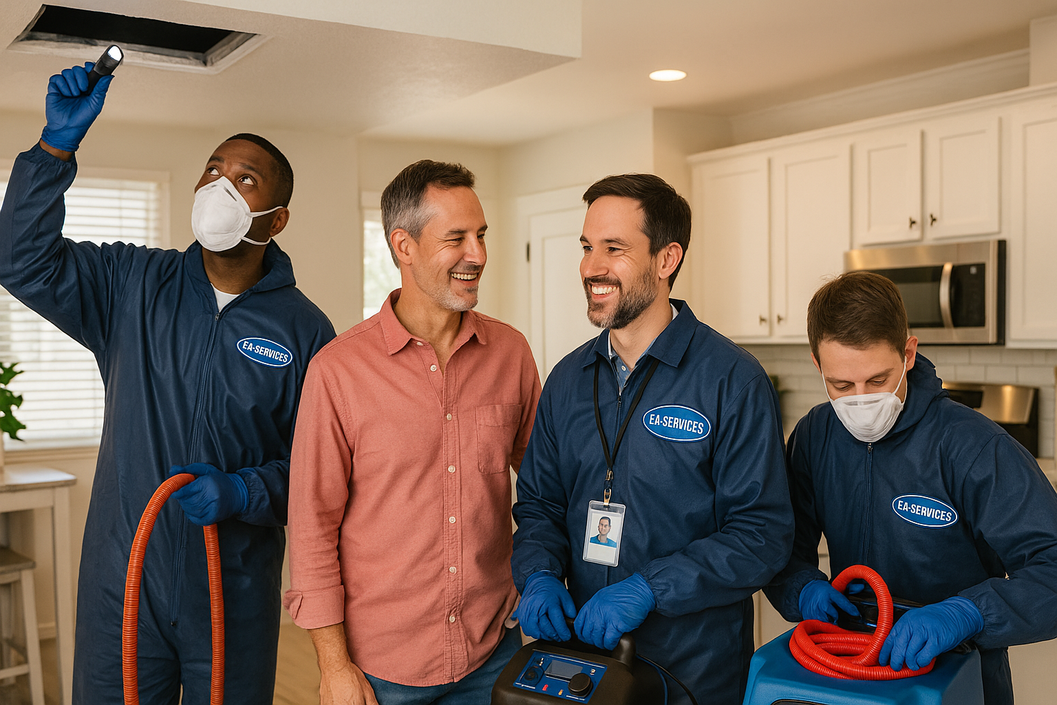 Professional cleaning team working in Sonoita